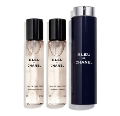 Chanel Bleu edt 3x20 ml perfumy męskie oryginalne PERFUMOMANIA