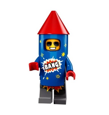 Lego Minifigures 71021 Seria 18 Człowiek rakieta petarda #5