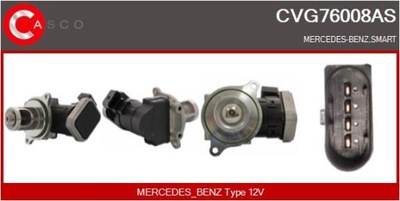 Клапани egr casco cvg76008as фото №1