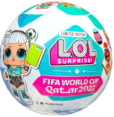 LOL suprise FIFA World Cup Qatar 2022 lalka suprise DUŻA KULA MGA