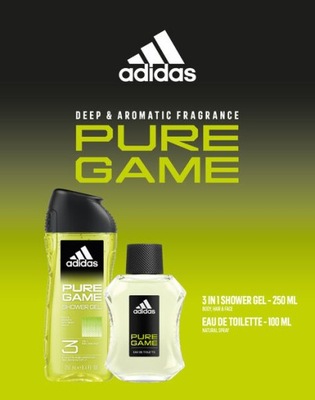 Adidas Pure Game zestaw kosmetyczny