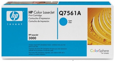 ORYGINAŁ TONER HP 314A Q7561A 2700N 2700 3000 CYAN