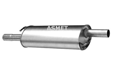 ASMET SILENCER SYSTEM OUTLET CENTRAL VW MULTIVAN V TRANSPORTER V  