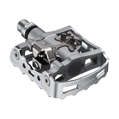 PEDAŁY SHIMANO SPD PD-M324+BLOKI SREBRNE