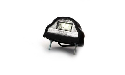 Лампа освітлення. tabl.rej.czarna діодна waś фото №1