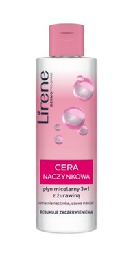 LIRENE Płyn micelarny 3 w 1 z żurawiną 200 ml