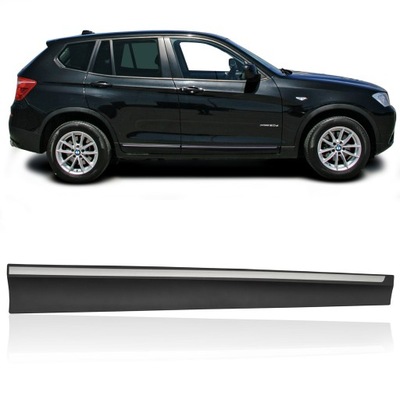 Bmw x3 f25 2010-2017 молдинг двері передніх права фото №1