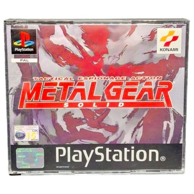 Gra Metal Gear Solid PSX Sony PlayStation (PS1 PS2 PS3) #6