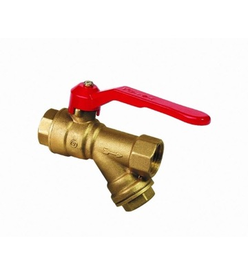Zawór kulowy 3/4'' z filtrem