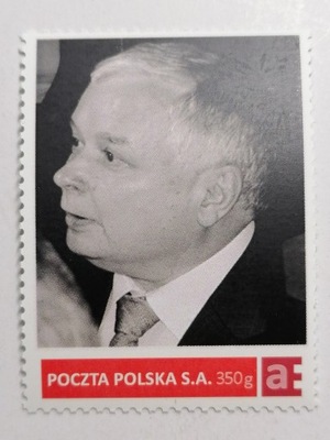 S1** znaczek personalizowany "Lech Kaczyński"