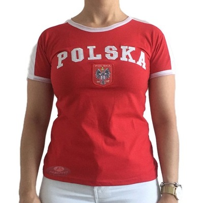Dziecięca Koszulka Kibica Polska - S