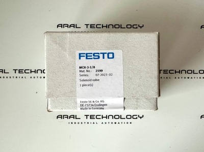 Festo MCH-3-1/8 (2199), Elektrozawór