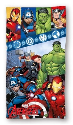 Ręcznik plażowy dziecięcy 70x140 Avengers