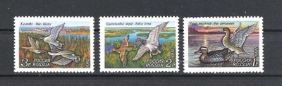 (P028) RUSSIA 1992 - MNH - BIRDS FAUNA