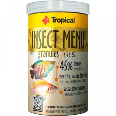 Tropical Insect Menu Granules S [250ml] - pokarm wieloskładnikowy (granulat
