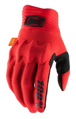 Rękawiczki 100% Cognito Glove Red Black - XL