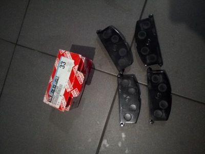 Toyota camry тормозные колодки тормозные перед оригинал оригинальный номер фото №1