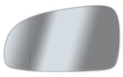 Вкладыш зеркало chevrolet aveo t200 асферическое левая фото №1