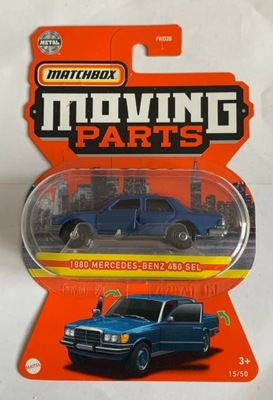 MATCHBOX 1980 MERCEDES-BENZ 450 SEL MOVING PARTS