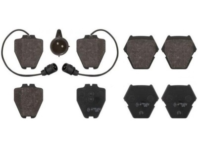 SET PADS HAMULCOWYCH, BRAKES TARCZOWE FEBI BILSTEIN 16763  