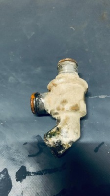 Тройник воды термостат bmw e30 m10 фото №1