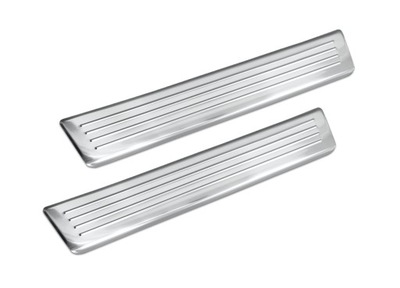 Накладки порогові пороги renault express 2021+ фото №1