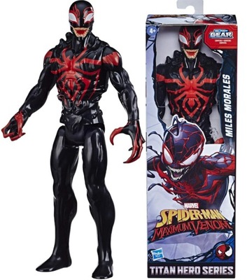 FIGURKA RUCHOMA SPIDERMAN VENOM MILES MORALES 30 CM E8729