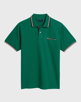 133 GANT POLO MĘSKIE SLIM FIT M