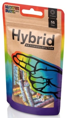 HYBRID SUPREME Aktywne filterki węglowe Filtry z węglem aktywnym 55 szt.