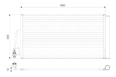 VALEO ОСУШУВАЧ КОНДИЦІОНЕРА МІНІ R56 R57 R58 R59 CLUBMAN R55 
