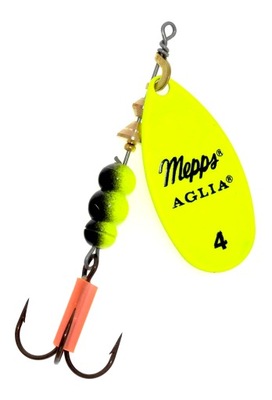 Mepps Błystka Obrotowa Aglia Fluo Chartreuse #4 / 9gr