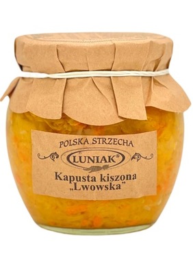 Luniak Kapusta kwaszona kiszona Lwowska 520 g