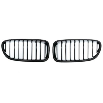 Bmw 5 f10 2009-2017 решітка радіатора решітки радіатора решітка чорні блиск решітка радіатора комплект p+l nowe фото №1