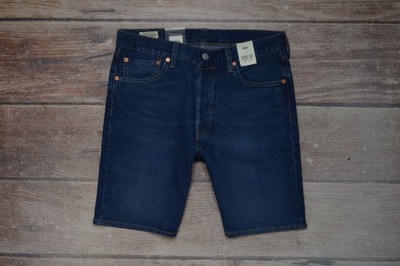 LEVIS 501 SHORTS ORYGINALNE SPODENKI JEANS PREMIUM NOWE 32