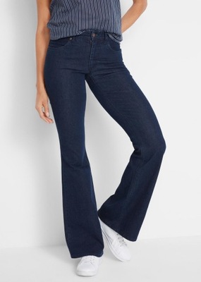 IP4025 JEANSOWE SPODNIE BOOTCUT__36