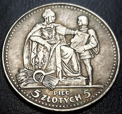 5 złotych 1925, Konstytucja , Polska , kopia