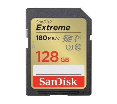 Karta pamięci SanDisk SDXC 128GB Extreme 180/90