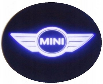 LOGOTIPO DIODO LUMINOSO LED PROJEKTORY 2 PIEZAS LAMKI DE PUERTA RETROILUMINACIÓN R56 R57 R58 COOPER MINI  