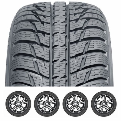 4x Opony Zimowe 225/60R17 Nokian WR SUV 3