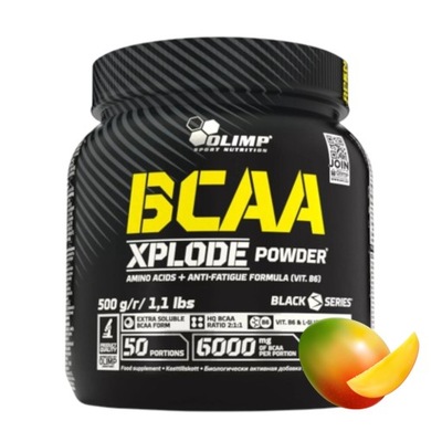 OLIMP BCAA XPLODE 500G AMINOKWASY 6000 XTRA AMINO