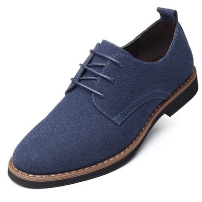 Oxford leather dress shoes for men-42