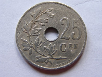 BELGIA 25 CENTIMES 1926 ROK BELGIE BCM !!!!!! 0365