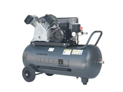 Sprężarka tłokowa kompresor 100l 420l/min 2.2kW