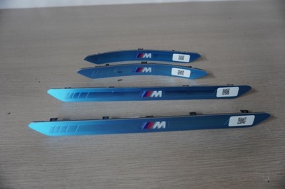 Накладки порогові bmw g06 led 8069271 фото №1