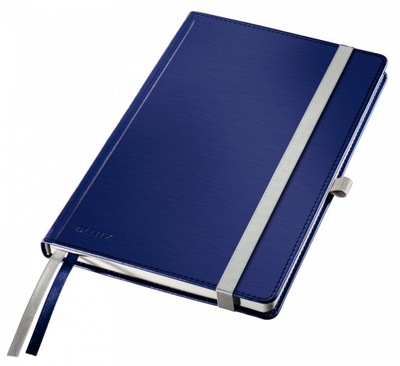 Notatnik w kratkę Leitz Style A5 80 kartek błękit