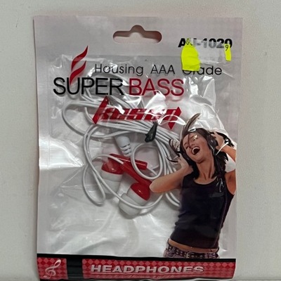 Słuchawki douszne Super Bass AU-1020 991/24