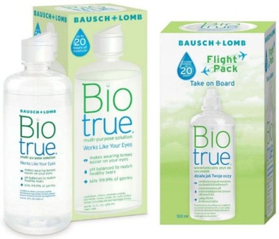 PŁYN DO SOCZEWEK BIOTRUE 300ML + 100ML