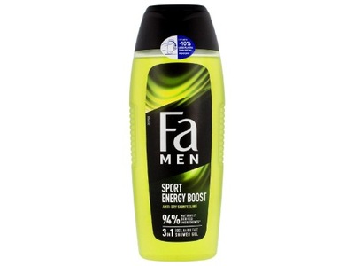 Fa Men Xtreme Sport Energy Boost Żel pod prysznic 3w1 400 ml