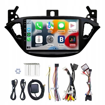 RADIO DE AUTOMÓVIL 2DIN ANDROID OPEL ADAM 2013 -2016 CORSA E 2015 -2019  