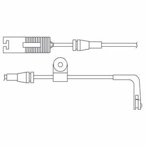 SENSOR DESGASTE ZAPATAS DELPHI LZ0168  